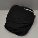 Bean Bag Chair Cover (No Filler) Stuffed Animal Storage Bean Bag Cover Pets Dogs/Cats Lazy Beds. Washable Ultra Soft Corduroy Stuffed for Organizing Plush Toys or Textile, Sack Bean Bag (Black)