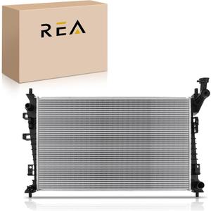 Engine Coolant Radiator Assembly Compatible with Ford Focus 2008 2009 2010 2011, L4 2.0L, Replace# 8S4Z8005A