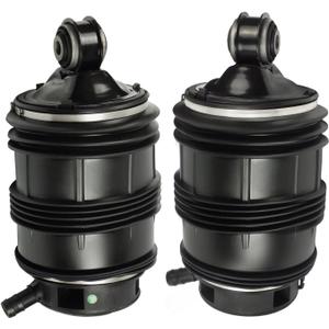 2 PCS Rear Air Suspension Spring Bags Compatible with Mercedes-Benz W211 W219 2003-2011 2-MATIC E280 E320 E350 E500 E550 CLS500 CLS550 CLS55AMG CLS63 AMG 2113200725 2113200825 Left & Right