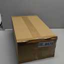 Dlebay 400PCS Pre Rolled Gold Plastic Silverware Set,100 Pack Wrapped Plastic Cutlery Set with Napkin Include 100 Forks,100 Spoons,100 Knives and 100 Black Napkins for Party, Wedding,Christmas