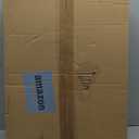 VEVOR Acrylic Folding Tray Table, Acrylic End Table with Folding X Leg, Clear Acrylic Side Table for Coffee, Drink, Food, Snack for Living Room & Bedroom (11.4"D x 15.7"W x 22.8"H)