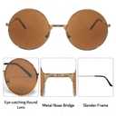 HyperFun Western Cowgirl Boots Earrings Heart Shaped Sunglasses Round Hippie Glasses Cowboy Dangle Earrings Accessories Set