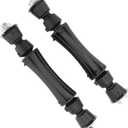 Front Sway Bar Stabilizer Links 2 Pcs Left & Right, Compatible With 1983-2019 Chevy Silverado 1500, Avalanche, Tahoe, Suburban, GMC Sierra 1500 Yukon & Escalade, Replaces#: K700538, K700432