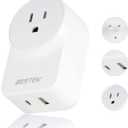 2 x BESTEK European Travel Plug Adapter, International Power Plug with USB+Type C PD20W Outlet Adaptor Charger for US to Most of Europe EU Iceland Spain Italy France Germany1 Pack (White 01)