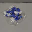 The Dreidel Company Hanukkah Bulb Necklace Light-Up Colorful Necklace, Costume Accessory, Party Favor, 25" (Single)