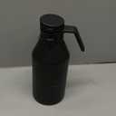 MiiR Stainless Steel Vacuum Insulated Beer Growler, Thermal Bottle for Fresh, Cold Craft Brews, Portable Container with Pressure Locking Leakproof Lid (Black)