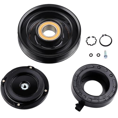 GDSMOTU AC Compressor with Clutch Compatible with Honda for Accord 3.0L 2006-2007 for Odyssey for Pilot for Ridgeline 3.5L 2005-2008 for Acura 2003-2008