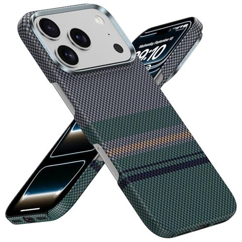 BENKS for iPhone 17 Pro Max Case, Compatible with Magsafe, Aurora ArmorAir Ultra Slim & Lightweight Minimalist Case Built with Dupont Kevlar 600D & 1000D Aramid Fiber, Multi-Color