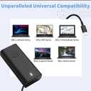 New 65W USB C Laptop Charger for Dell Laptop Charger,Dell USB C Charger for Dell Latitude 3340 3440 3540 5420 5430 5440 5520 7430 7420 7440,XPS 13 9360,Chromebook 3100 Type C AC Power Adapter Cord