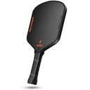 Srikel DuraFoam Pickleball Paddle – T700 Carbon Fiber Professional Pickleball Paddle,100% Foam Core Racket for Consistent Shots,Power & Control,Power X Hybrid Shape,Black