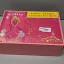 Cowgirl Costume Girls Kids Disco Outfits Movie Heroine Dress Up for Halloween Birthday Cosplay Party 130(5-6 Years), Hot Pink)