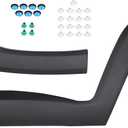 ApplianPar Rear Driver Side Wheel Fender Flare and Lower Door Molding Trim for Jeep Renegade 2015-2023