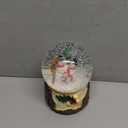 Topadorn Snowman Family Christmas Snow Globe Decorations Indoor, Musical Glass Water Globe with Snowflakes for Holiday Decor, Festive Tabletop Mantel Ornaments, Christmas Home Decorations Gifts