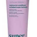 ATTITUDE Moisture Rich Hair Conditioner, For Dry and Damaged Hair, Naturally Derived Ingredients, Vegan Detangler, Dermatologiocally Tested, Quinoa and Jojoba, 8 Fl Oz