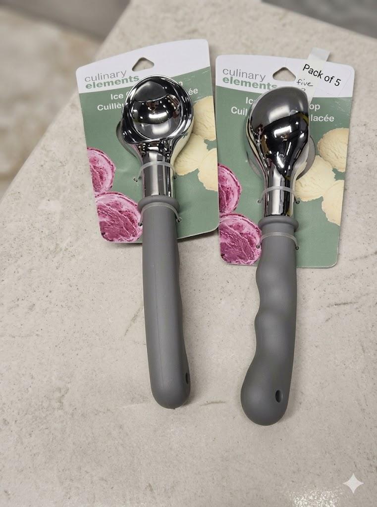 culinary elements ice cream scoop 2prs