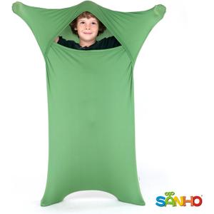SANHO Premium Sensory Sock,Updated Version, X-Large, 70" L x 28" W, Good for Height: 65"-75" Green