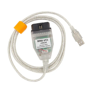 MiniVCI J2534 Cable Firmware 1.4.1 for Toyota Techstream, Toyota Tis Cable,Techstream Software