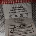 Lahome Christmas Rugs for Living Room, Soft Bedroom Rug 8x10 Under Bed Print Xmas Carpet Reindeer Christmas Home Decor, Stain Resistance Non Shedding Indoor Carpet for Office Room Dining Room