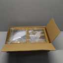 Wedding Arch 8.5FT Round Backdrop Stand Gold Metal Circle Backdrop Stand Circle Balloon Arch Stand Frame for Birthday Party Bridal Shower Anniversary Ceremony Candy Tables Celebration in 1.9m (6.3X7.2FT)