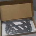 Mabett License Plate Bracket for Ford Bronco 2026，2021-2025 2/4-Door, No-Drilling License Plate Frame for Standard Plastic Bumper Bronco Accessories (Only for Stardard Plastic Bumper)