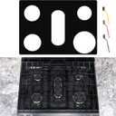 Stove Cover For Frigidaire Gallery Gas Range Stove Model FCFG3083AS, Upgraded 0.5MM Thickness Reusable Stove Burner Splatter Spill Guard For Frigidaire Gas Stove Top Protector Liner