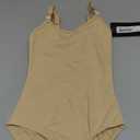 DANSHOW Women and Girls Nude Seamless Camisole Undergarment Leotard with Transition Straps