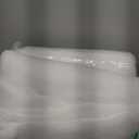 3 Pack 3 x 8 Ft Christmas Snow Blankets, Artificial Cotton Snow Blanket, White Thickened Cotton Rolls Winter Fluffy Fake Snow Sheet for Christmas Village Backdrop Decorations Party Display