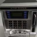 BAODLON Piggy Bank for Kids, ATM Machine Bank for Real Money with Debit Card, Bill Feeder, Coin Recognition, Balance Calculator, Electronic Savings Safe Box, Cool Stuff Toys Gifts for Teen Boys Girls (Black)