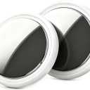 Air Tracker Tags - 2 Pack, Bluetooth Tracker for iPhone, iPad Find My(iOS Only),Key Item Finder Locator with Sound, Smart Luggage Tag for Suitcases Keys/Bags/Pets/Wallet/Backpack, Battery Replaceable