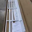 Tatub Twin Loft Bed with Large L Shape Desk and LED Lights, Metal Loft Bed Frame with Ladder, Storage Shelves and Adjustable Monitor Stand, Space-Saving Bed for Teens, Kids, Adults