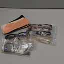 CCVOO 1.75 Oprah Style Reading Glasses for Women, Stylish Eyeglasses, Blue Light Readers for Women, Cheaters, (A1 Mix)