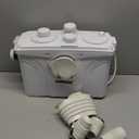 900W Macerator Pump Toilet Pump Upflush to 29.5FT 2200GPH Utility Sink Pump with 4 Water Inlets 1 Outlets Macerating Toilet System for Toilet Sink Shower Laundry Kitchen Basement (FLO700-B UPGRADE)