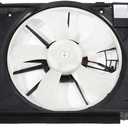 SCITOO Radiator Cooling Fan Compatible with 2009-2010 for Pontiac Vibe 2009-2013 for Toyota Corolla 2009-2014 for Toyota Matrix