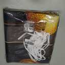 Happy New Year Banner 13x6ft New Year Eve Celebration 2026 Garage Door Banner Elegant Black and Gold Backdrop New Year's Eve Garage Door Cover Decoration for Celebration Party Indoor Outdoor House Wall Background