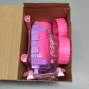 Hoopi Extreme Bubbles Lawn Mower for Toddlers, Spill-Proof Kids Bubble Machine with Lights for 2-Year-Old Girl Birthday Gift, Easter Gifts for Toddlers, Bubble Blowing Push Outdoor Toy with 3 Bottles