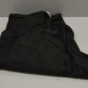 FUNHOME Outdoor Cushion Covers,42" x 18" x 3", Patio Cushion Covers,Water Resistant Patio Bench Loveseat Cushion Covers 1 Pack, Black, Covers ONLY