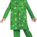 Minecraft Creeper Jumpsuit Classic Child Costume (S (4-6))