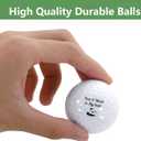 TI-EDC 5 Year Anniversary Golf Ball for Him Her, 5th Anniversary Wooden Gifts for Wife Husband, Fifth Anniversary Valentines Gifts for Women Men, 5 Year Marriage Gifts Anniversary for Couple,