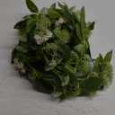 Greenery Garland for Mantle with Lights  Battery Operated Vine Garland with Timer, Spring Summer Wedding Holiday Decor