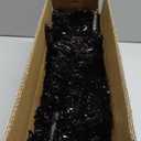 Pre-Lit Artificial Christmas Tree, Warm White Lights, Colorful Lights, Includes Stand, 4 feet (Black)