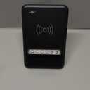 AFK Wireless Charging Station with Bluetooth Speaker and Alarm Clock,Wireless Charger Compatible with iPhone,Android Phones(Black)