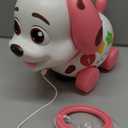 3-in-1 Musical Puppy Toys for 1 Year Old Girl Gift, Educational Baby Toy 6-12-18 Month, 1st Birthday Gift for 1 Year Old Girl Boy, First Bilingual Present for 7 8 9 10 Month Infant (Pink)