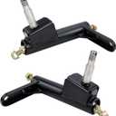 Left&Right Spindle Steering Knuckle For Coleman kt196 Go Kart Parts Fits For Coleman CK196-T, KT194, KT196,1 96cc 6.5 Hp Gas Powered Go-Karts, Replacement 4-Wheeler Quad Parts for Steering Spindle