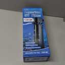 Aquarium Filter for 40-150 Gallon Tank, U-V Fish Tank Green Clean Machine Submersible Powerful Pump Canister Filter 400GPH for Pond Turtle Tank Saltwater Freshwater Crystal Clear Green Killing (Black)