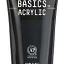 Liquitex BASICS Acrylic Paint, 250ml (8.5-oz) Tube, Ivory Black