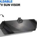 SHUNTALL UTV Sun Visor Side × Side 1.5-2'' Compatible with Can Am Polaris RZR Ranger 900 Kawasaki