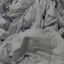 Howhic Pack of 120 Spandex Chair Sashes Bows Stretch Chair Cover Band with Buckle Slider Universal Elastic Chair Ties for Wedding Banquet Party Event Decoration (White)