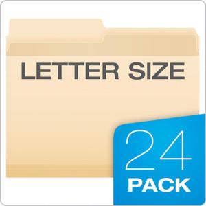 Pendaflex Reinforced File Folders 24 Pack