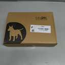 No Pull Dog Harness Adjustable Reflective Oxford Easy Control Medium Large Dog Harness with A Free Heavy Duty 5ft Dog Leash (XL (Neck: 21.5"-33", Chest: 30"-39.5"), Purple Harness+Leash)