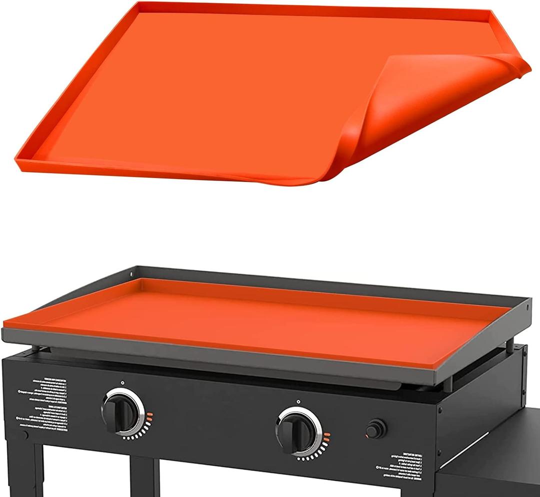 Silicone Mat, Grill Cover, 28" Griddle Mat Protective Cover for Blackstone 28 Inch Griddle - Thickened Food Grade Silicone Mat for Blackstone Flat Top Grill (Does not fit 28XL) Silicone Mat, Grill Cover, 28" Griddle Mat Protective Cover for Blackstone 28 Inch Griddle - Thickened Food Grade Silicone Mat for Blackstone Flat Top Grill (Does not fit 28XL)